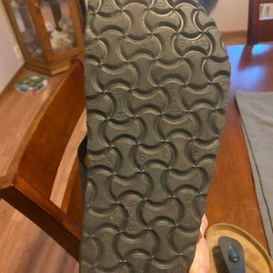 Black Birkenstocks size 8-8.5